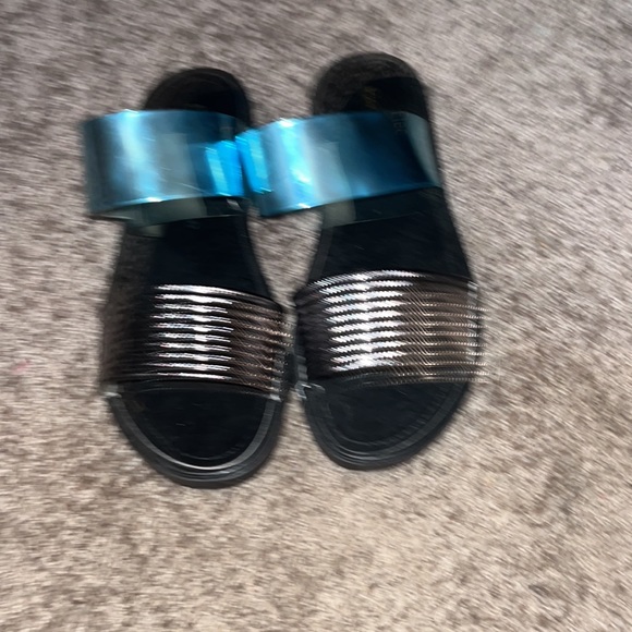 Blue chrome slides - Picture 5 of 5